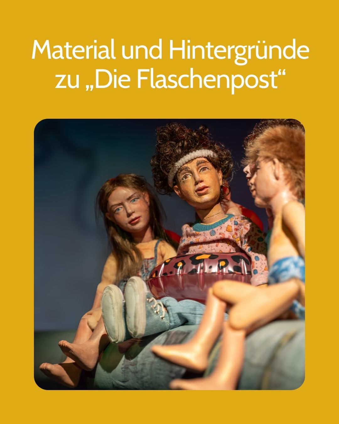 Material und Hintergründe zu Die Flaschenpost - Das Weite Theater